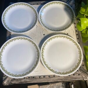 4 Corelle Spring Blossom 10.25” Dinner Plates